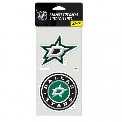  Dallas Stars 4x4 Decal Premium Perfect Cut Vinyl Set of 2 -  ToylandEU™
