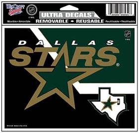 Dallas Stars 5x6 Ultra Color Decal Officially Licensed - ToylandEU