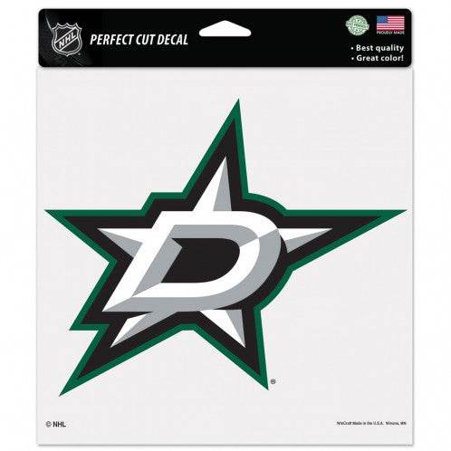 Dallas Stars 8x8 Color Decal Perfect Cut Special Order - ToylandEU