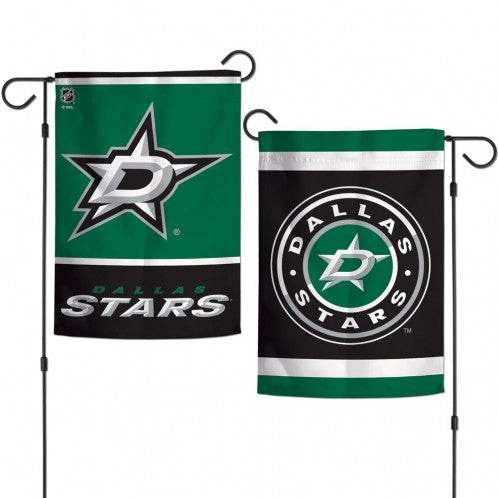 Dallas Stars Garden Flag 12x18 Two Sided Polyester Flag - ToylandEU