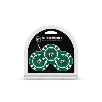 Dallas Stars Golf Chip With Marker 3 Pack Team Golf - ToylandEU