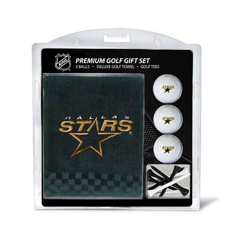 Dallas Stars Golf Gift Set With Embroidered Towel Deluxe - ToylandEU