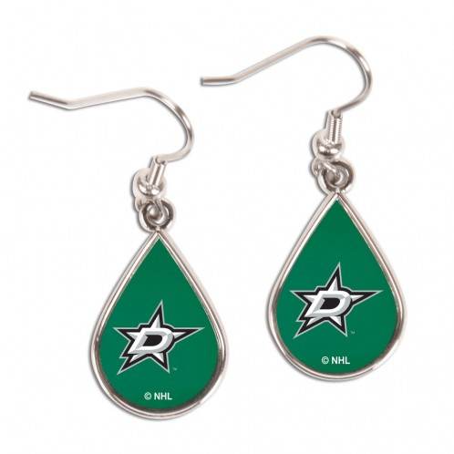 Dallas Stars Tear Drop Earrings Special Order Licensed - ToylandEU
