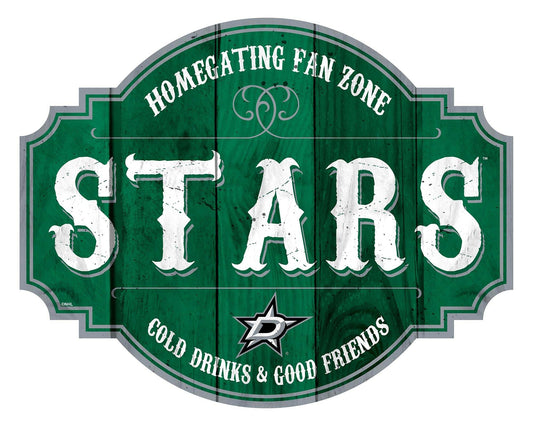 Dallas Stars Wood Sign 12 Inch Homegating Tavern Decor - ToylandEU