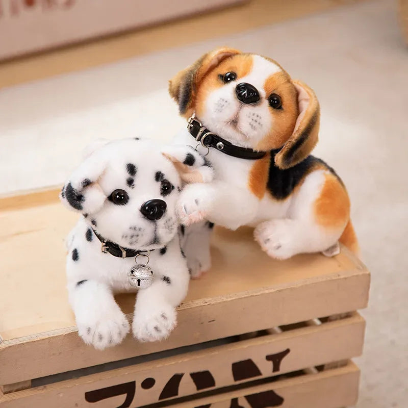 Dalmatian Plush Toy Realistic Stuffed Puppy Gift For Home Decor - ToylandEU