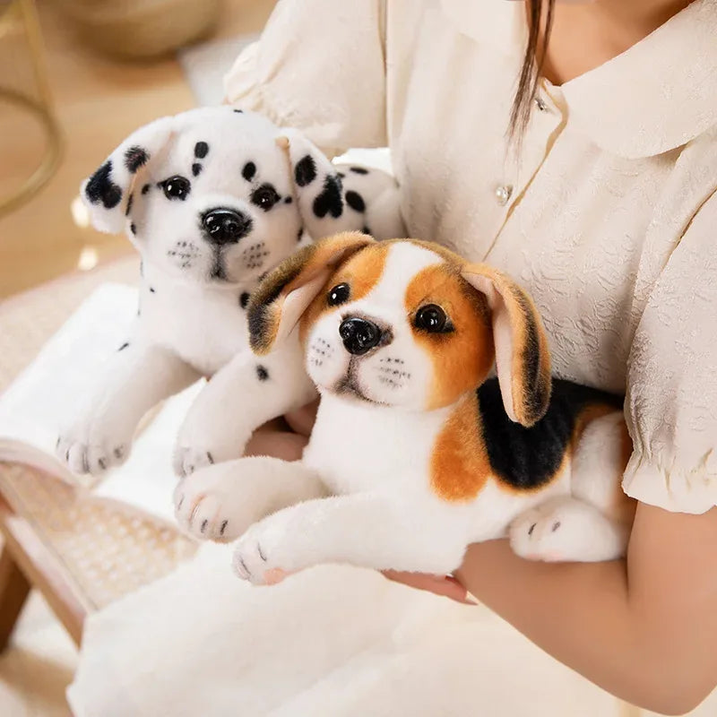 Dalmatian Plush Toy Realistic Stuffed Puppy Gift For Home Decor - ToylandEU