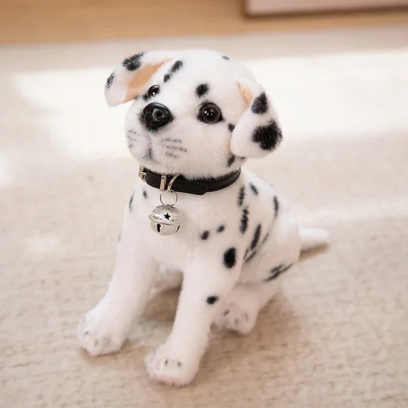 Dalmatian Plush Toy Realistic Stuffed Puppy Gift For Home Decor - ToylandEU