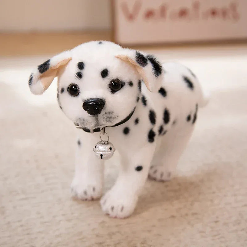Dalmatian Plush Toy Realistic Stuffed Puppy Gift For Home Decor - ToylandEU