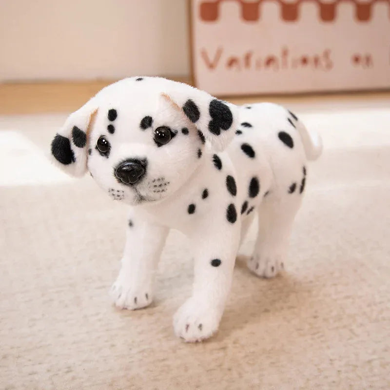 Dalmatian Plush Toy Realistic Stuffed Puppy Gift For Home Decor - ToylandEU
