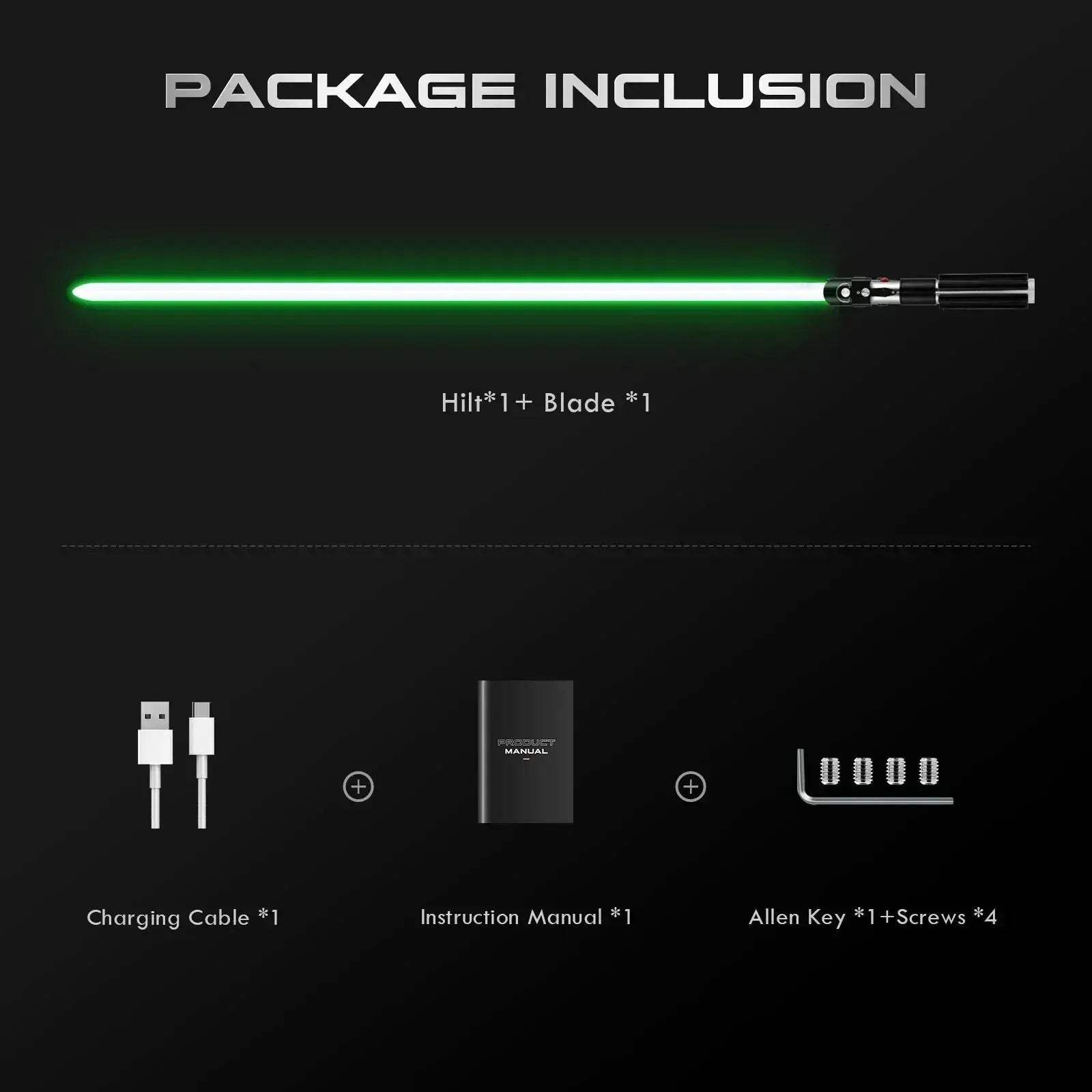Damiensaber Anakin SE Lightsaber With Flashing LEDs - ToylandEU