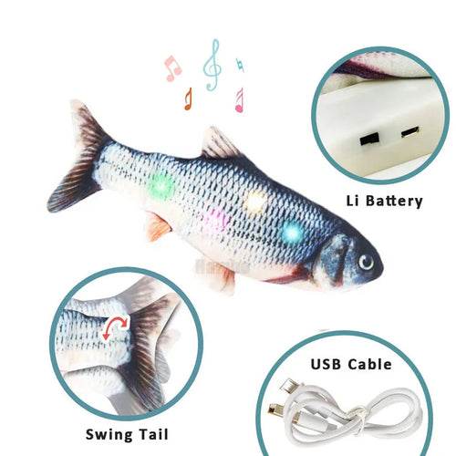 Dancing Cactus Plush Toy - Rechargeable LED Singing & Twisting Fun - ToylandEU