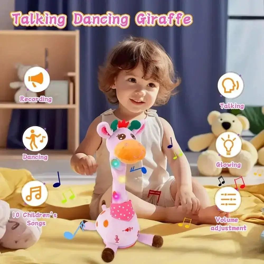  Dancing Giraffe Toy Talking Toy Sings 10 Songs -  ToylandEU™