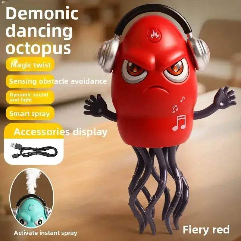 Dancing Octopus Interactive Educational Electronic Pet Toy For Kids - ToylandEU