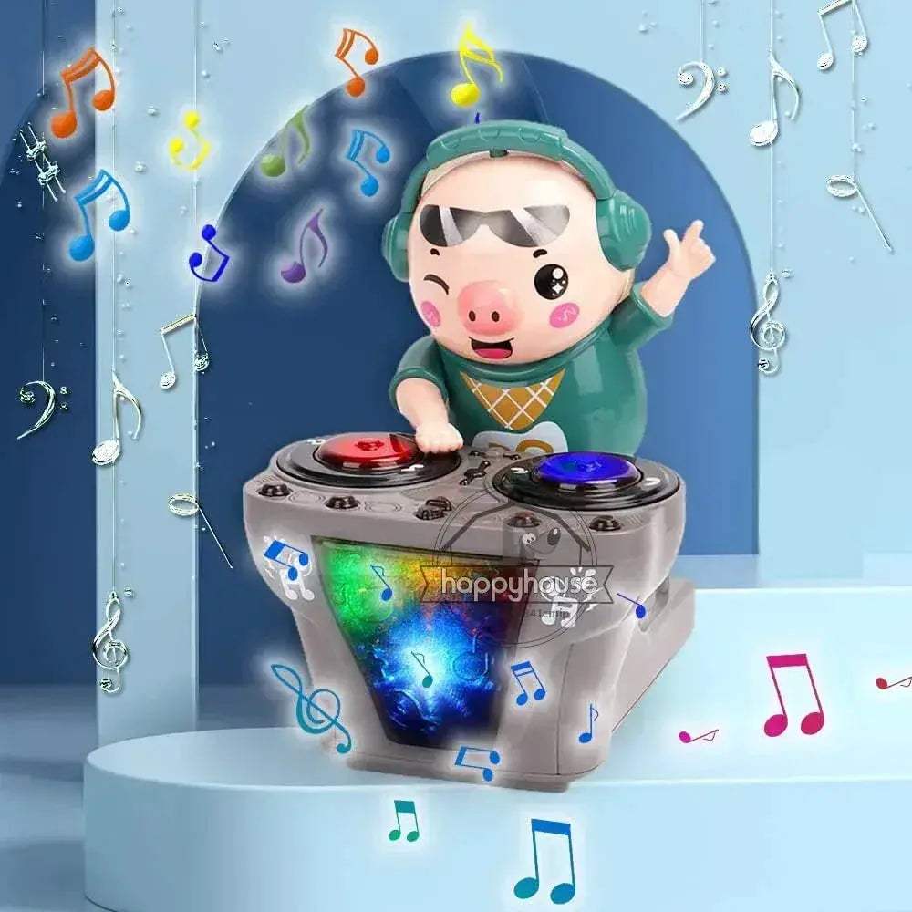 Dancing Pig Toy With Music And LED Lights For Kids - ToylandEU