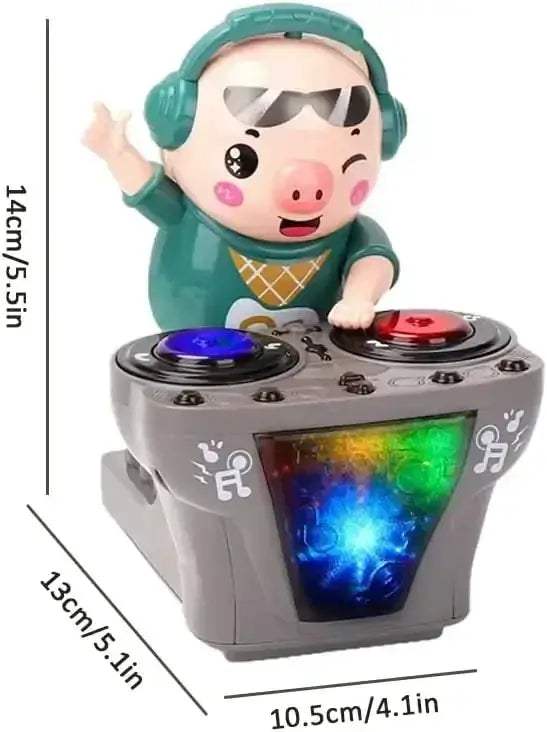 Dancing Pig Toy With Music And LED Lights For Kids - ToylandEU