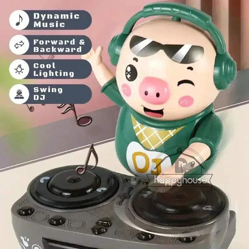 Dancing Pig Toy With Music And LED Lights For Kids - ToylandEU