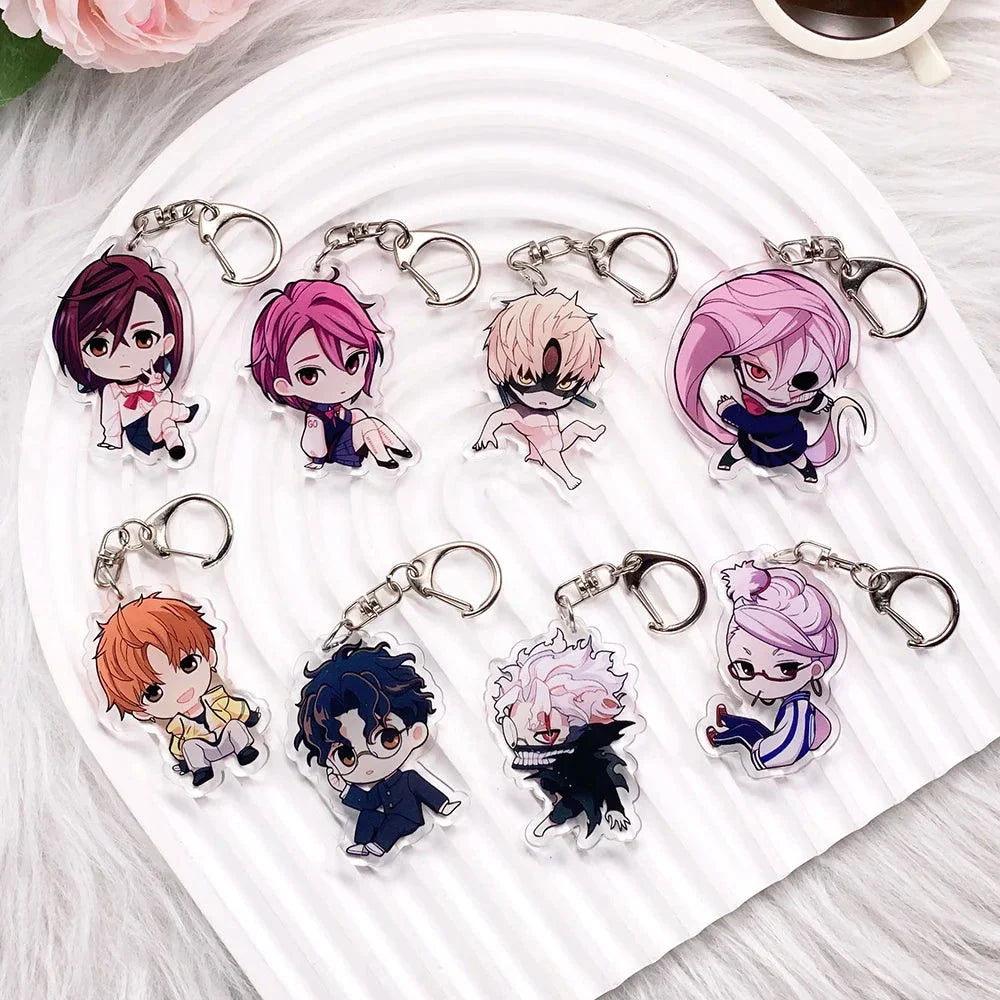  Dandadan Acrylic Keychain Car and Backpack Charm 