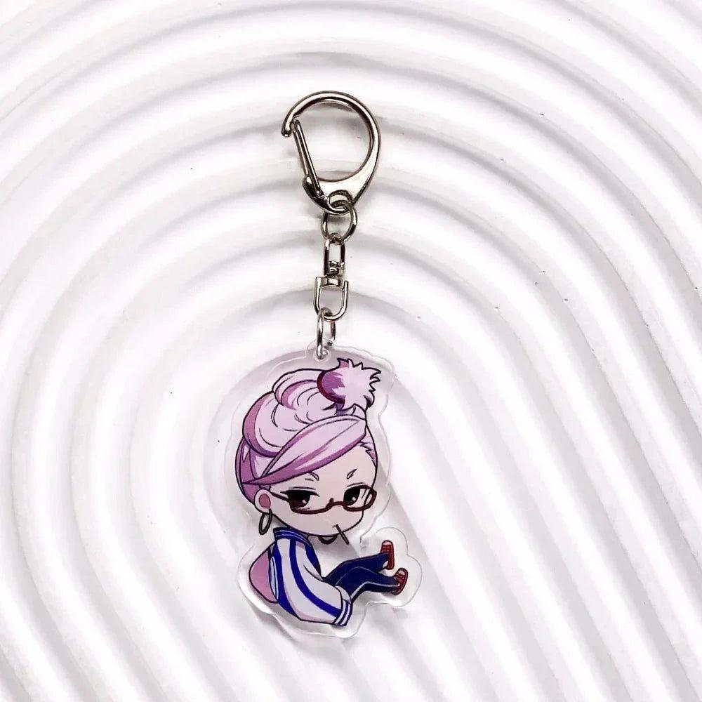  Dandadan Acrylic Keychain Car and Backpack Charm 