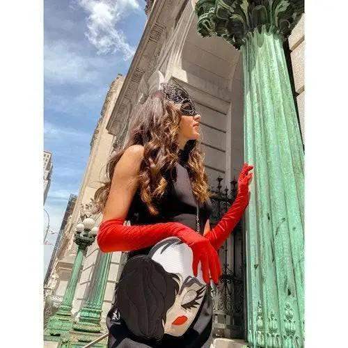 Cruella Buttons Mini Backpack By Danielle Nicole Printed Artwork - ToylandEU