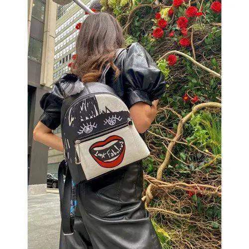 Cruella Buttons Mini Backpack By Danielle Nicole Printed Artwork - ToylandEU