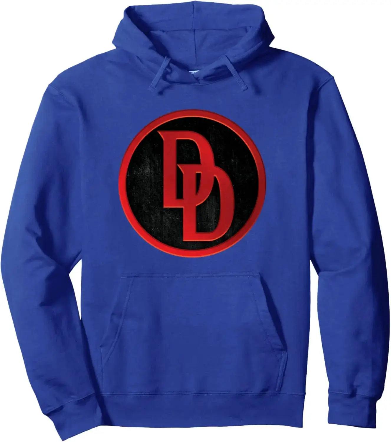  Daredevil Marvel Hoodie Red Cotton Comfort Black Logo -  ToylandEU™