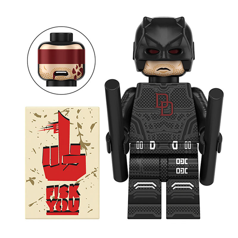 Daredevil Matt Murdock Minifigure | LEGO Compatible | Toylandeu™
