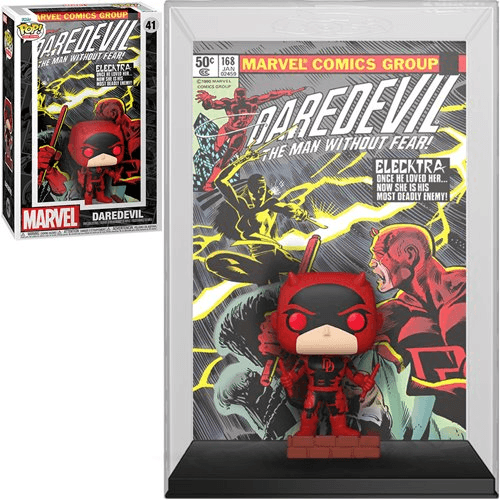 Funko Pop! Comics Cover Daredevil the Man Without Fear | Vinyl Figure | Marvel Fans