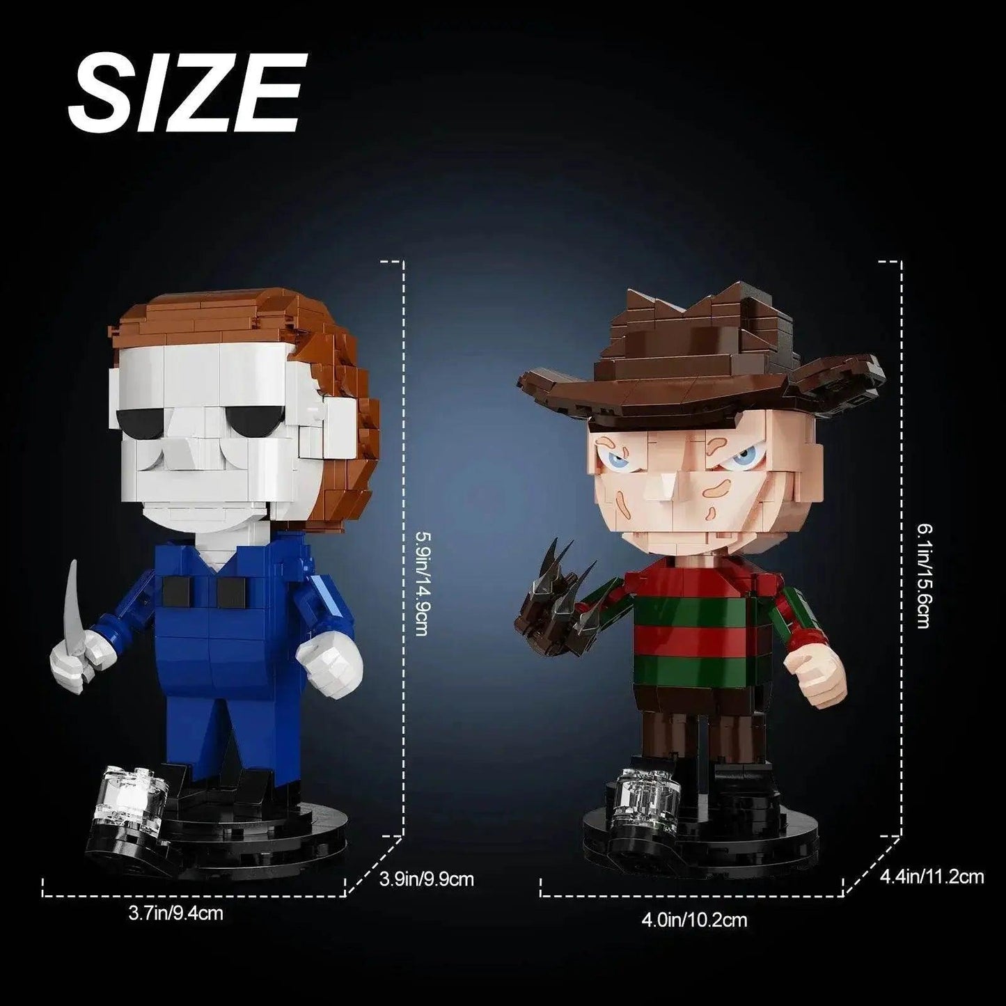  Dark 625 Piece Horror Figures Building Block Toyland EU -  ToylandEU™