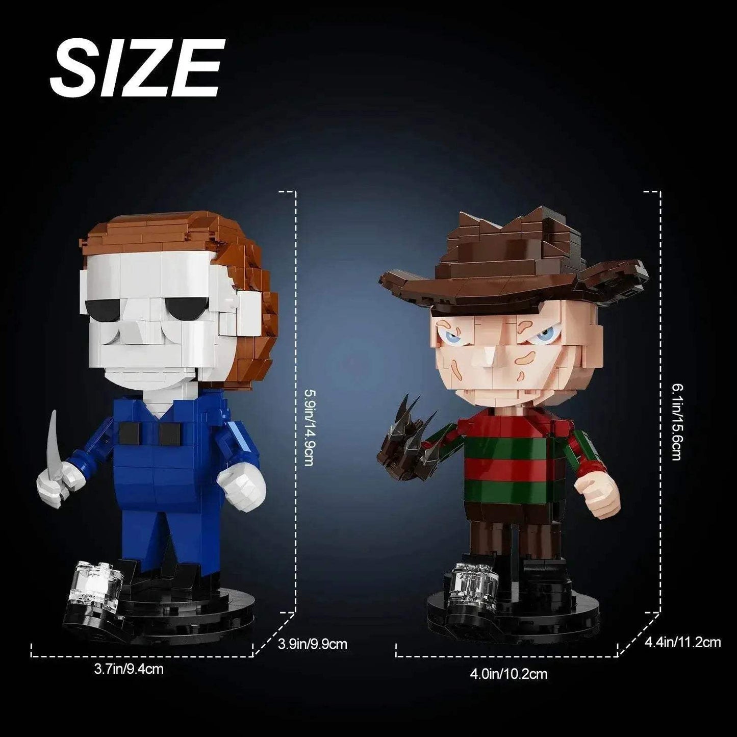  Dark 625 Piece Horror Figures Building Block Toyland EU -  ToylandEU™