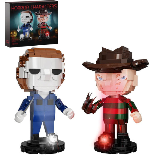 Dark Horror Movie Figures Building Block Set 2in1 For Kids - ToylandEU