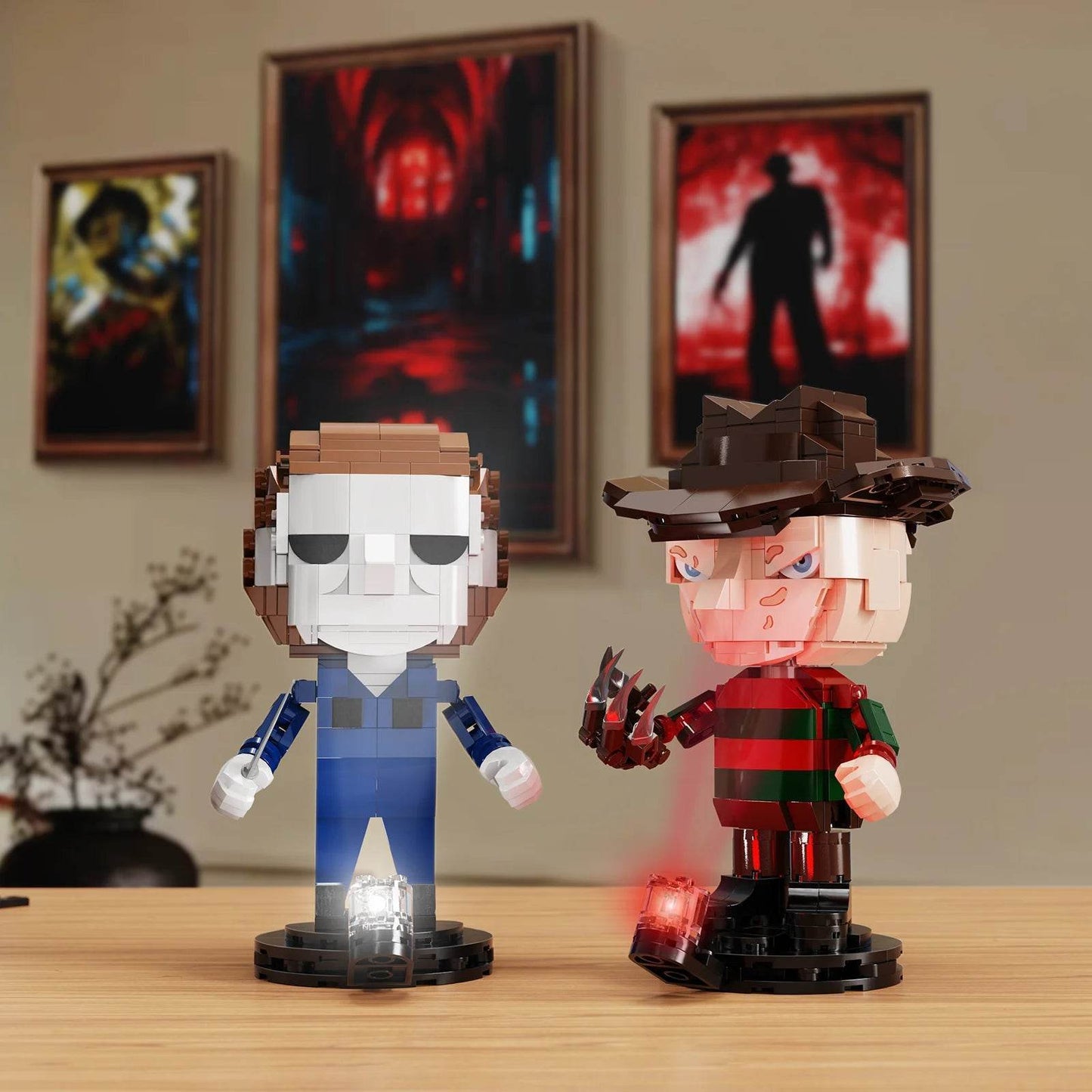 Dark Horror Movie Figures Building Block Set 2in1 For Kids - ToylandEU