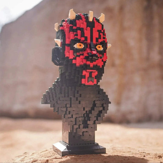  Darth Maul Life Size Bust Brick Built For Lego Display -  ToylandEU™
