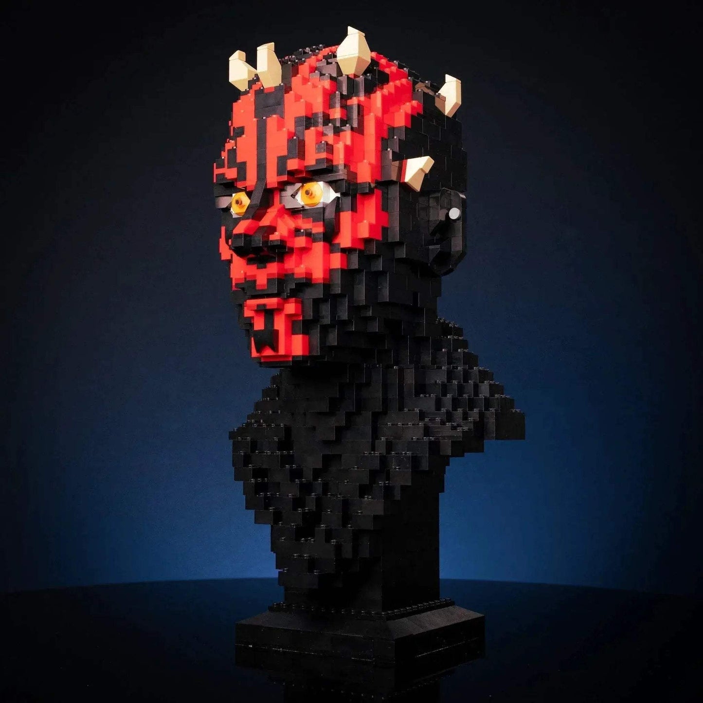 Darth Maul Life Size Brick Built Bust For Lego Display - ToylandEU
