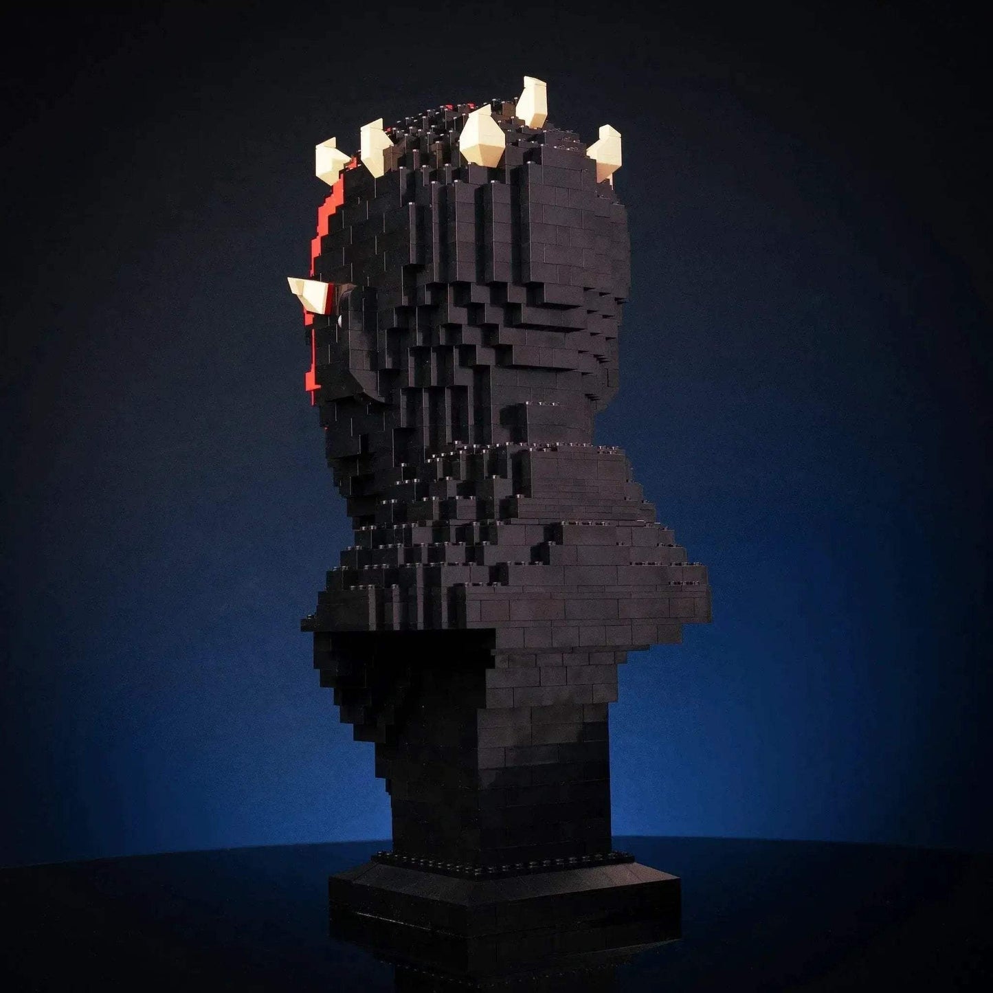 Darth Maul Life Size Brick Built Bust For Lego Display - ToylandEU