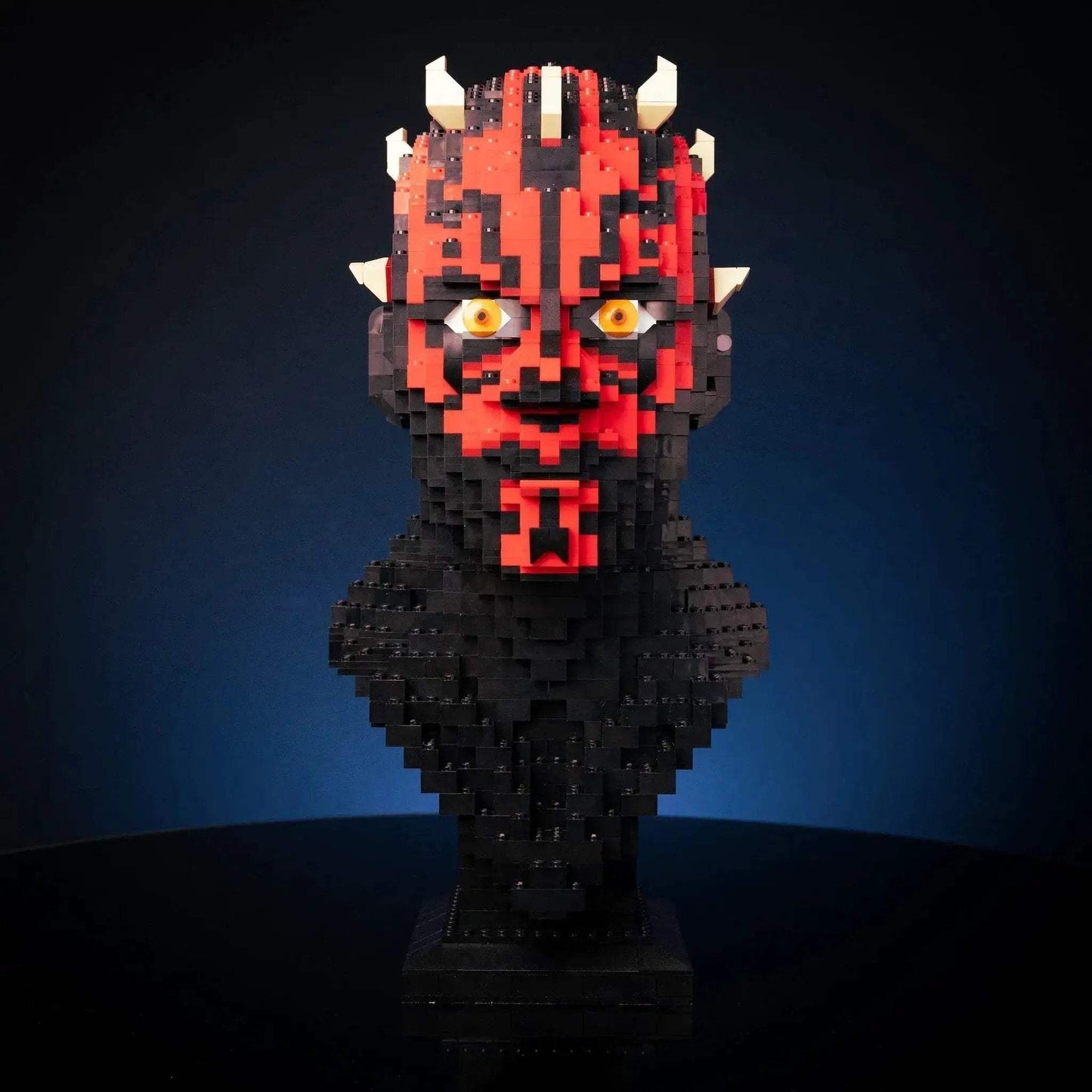 Darth Maul Life Size Brick Built Bust For Lego Display - ToylandEU