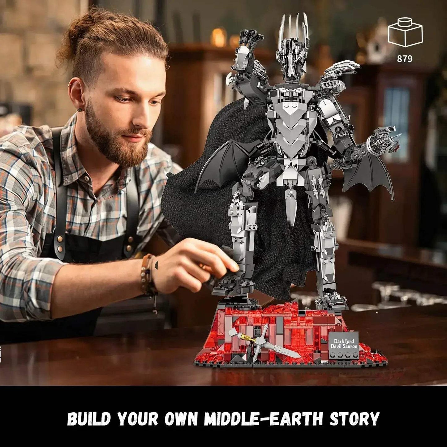 Dark Lord Sauron Mech Building Set For Adult Collectors - ToylandEU