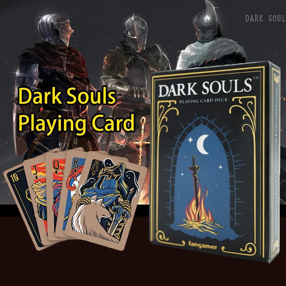 Dark Souls Poker Cards Deck Sleek Black Design