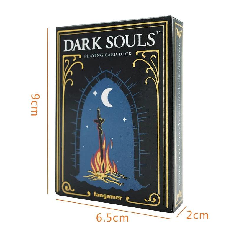 Dark Souls Poker Cards Deck Sleek Black Design