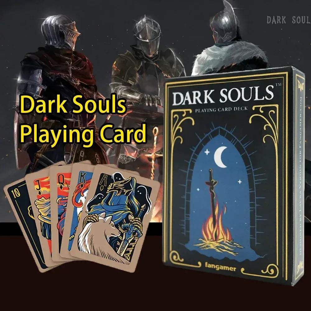 Dark Souls Poker Cards - Deck of 52 Cards Perfect for Playing Poker, Black Jack, Playing Card Games - ToylandEU
