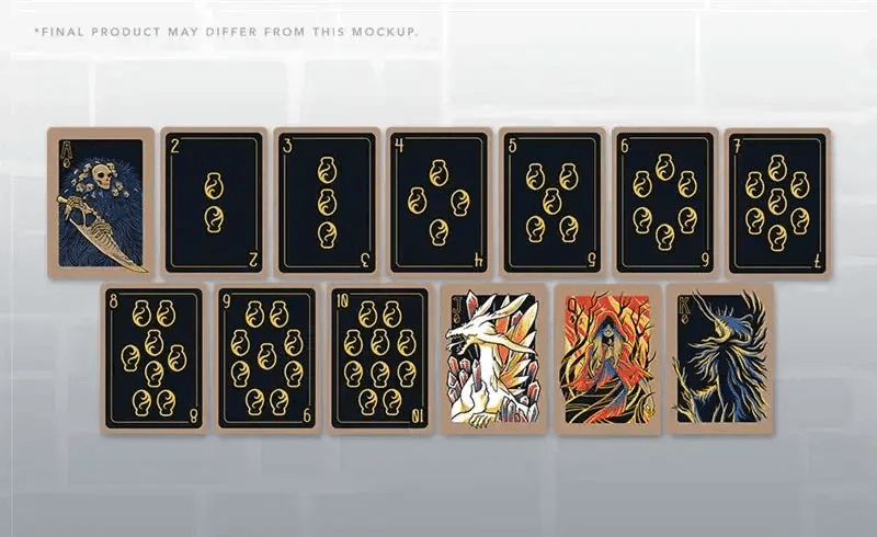 Dark Souls Poker Cards - Deck of 52 Cards Perfect for Playing Poker, Black Jack, Playing Card Games - ToylandEU