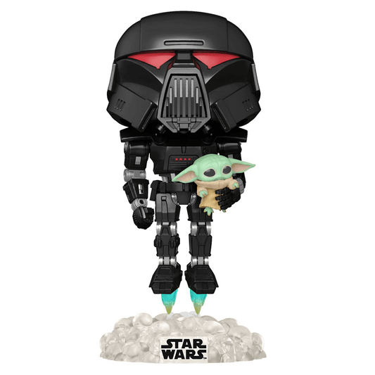 Dark Trooper Grogu | Glow In The Dark | Toylandeu™