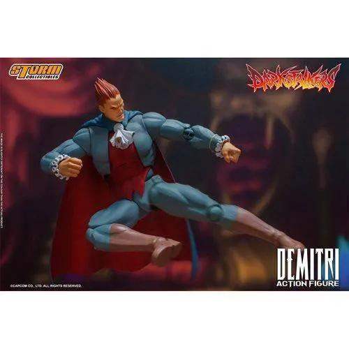 Demitri Maximoff Darkstalkers One Twelve Scale Action Figure Interchangeable Heads - ToylandEU