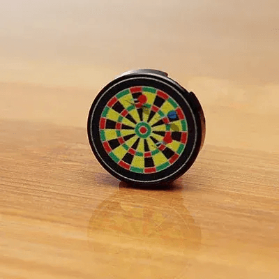 Dartboard LEGO Tile With Custom Printed Darts For Indoor Play - ToylandEU