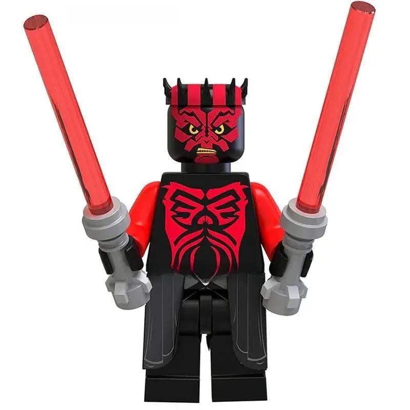 Darth Maul Lego Star Wars Minifigures Custom Toys 3 - Minifigure Toys