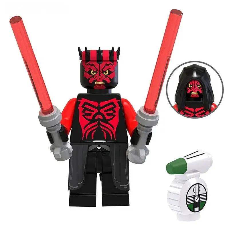 Darth Maul Lego Star Wars Minifigures Custom Toys 3 - Minifigure Toys