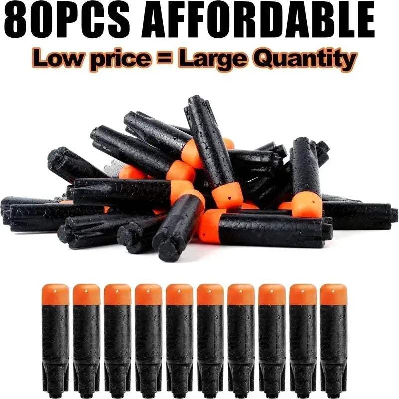 Darts 80 Pack Foam Bullets For Ultra Blaster Refills - ToylandEU