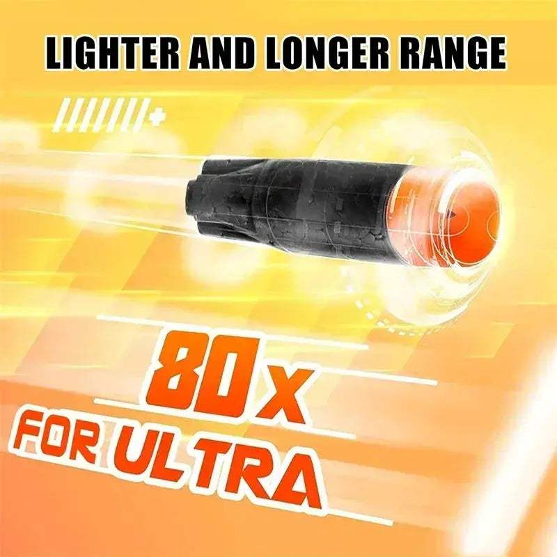 Darts 80 Pack Foam Bullets For Ultra Blaster Refills - ToylandEU