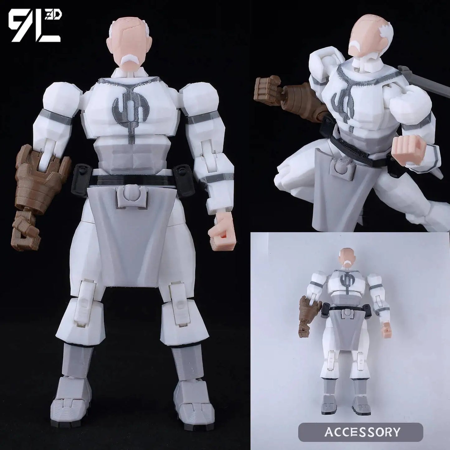 Multi Jointed Daryl Dixon Action Figure Collectible