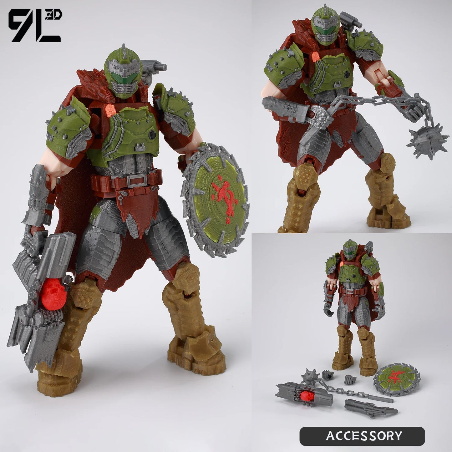 Multi Jointed Daryl Dixon Action Figure Collectible