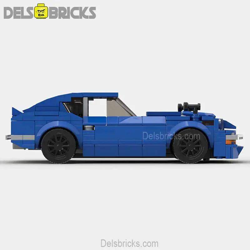 Datsun 240 Z Classic Muscle Custom Lego Cars Minifigures Building Block Toys - Minifigure Toys
